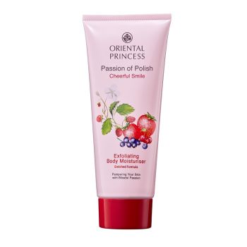 Passion of Polish Cheerful Smile Exfoliating Body Moisturiser Enriched Formula 